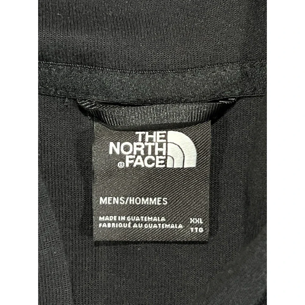 The North Face Tech Full Zip Hoodie Mens XXL Black/Gray